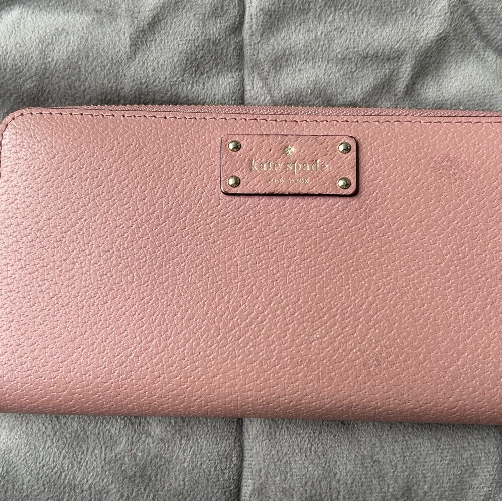 Kate Spade Dusty Rose Leather Wallet